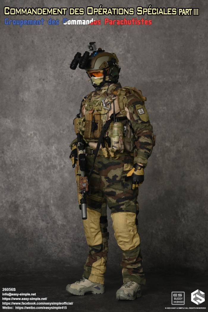 French Special Operations Command Airborne Assault Group 1/6