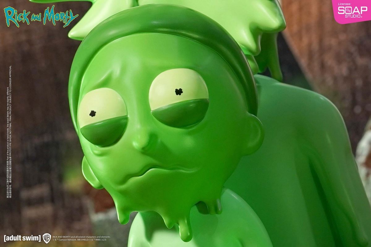 Rick and Morty Crazy Melting Statue