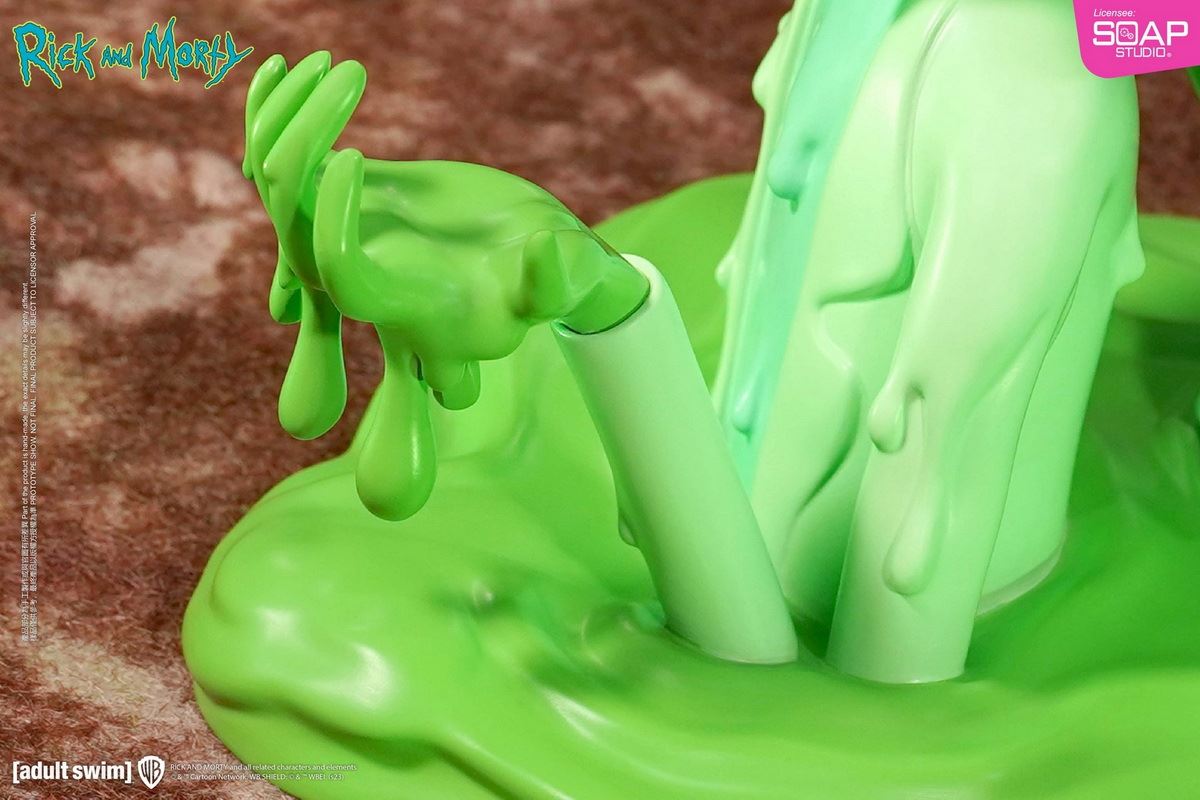 Rick and Morty Crazy Melting Statue