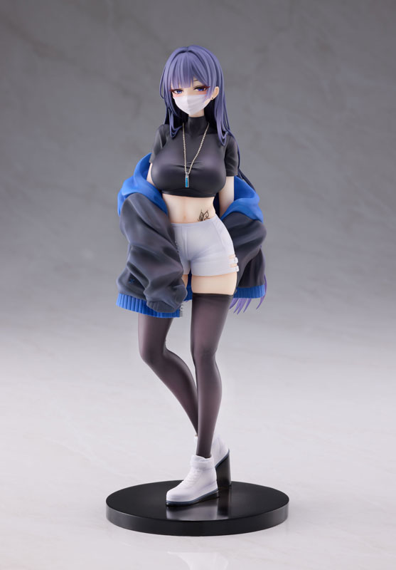 Masked Girl - Yuna illustration by Biya 1/7