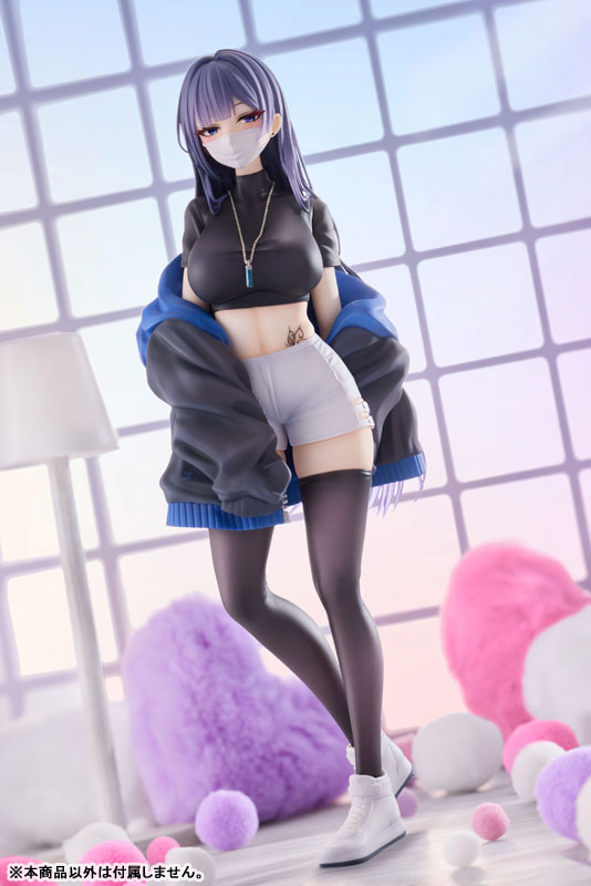 Masked Girl - Yuna illustration by Biya 1/7
