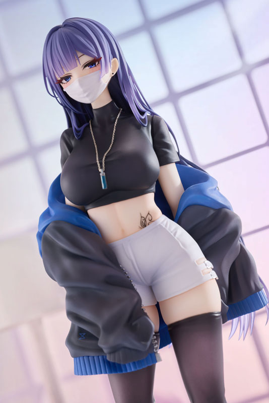 Masked Girl - Yuna illustration by Biya 1/7