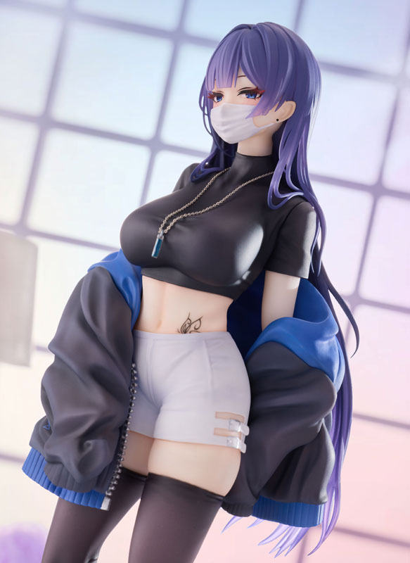 Masked Girl - Yuna illustration by Biya 1/7