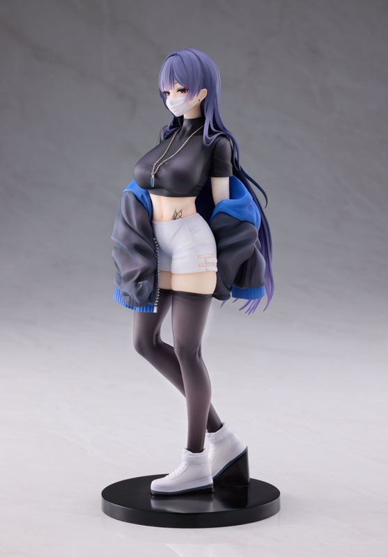 Masked Girl - Yuna illustration by Biya 1/7