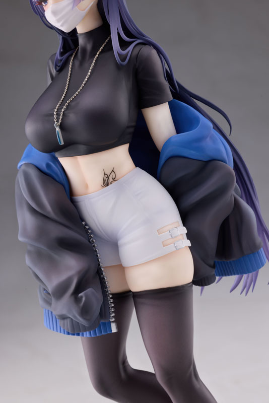 Masked Girl - Yuna illustration by Biya 1/7