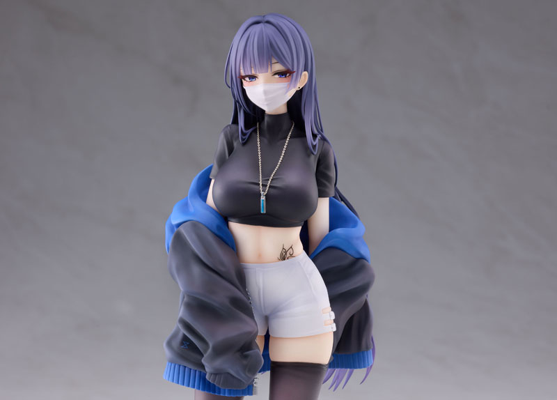 Masked Girl - Yuna illustration by Biya 1/7