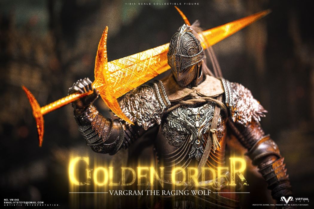 GOLDEN ORDER VARGARM THE RAGING WOLF 1/6