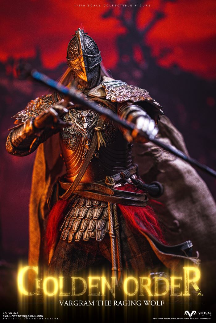 GOLDEN ORDER VARGARM THE RAGING WOLF 1/6