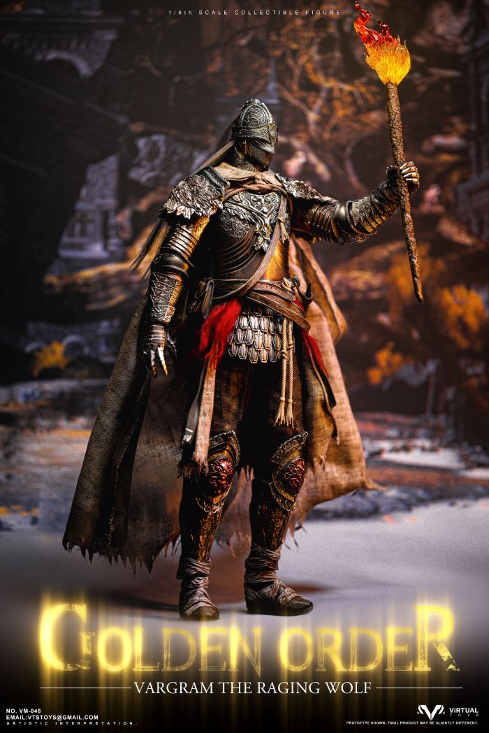 GOLDEN ORDER VARGARM THE RAGING WOLF 1/6