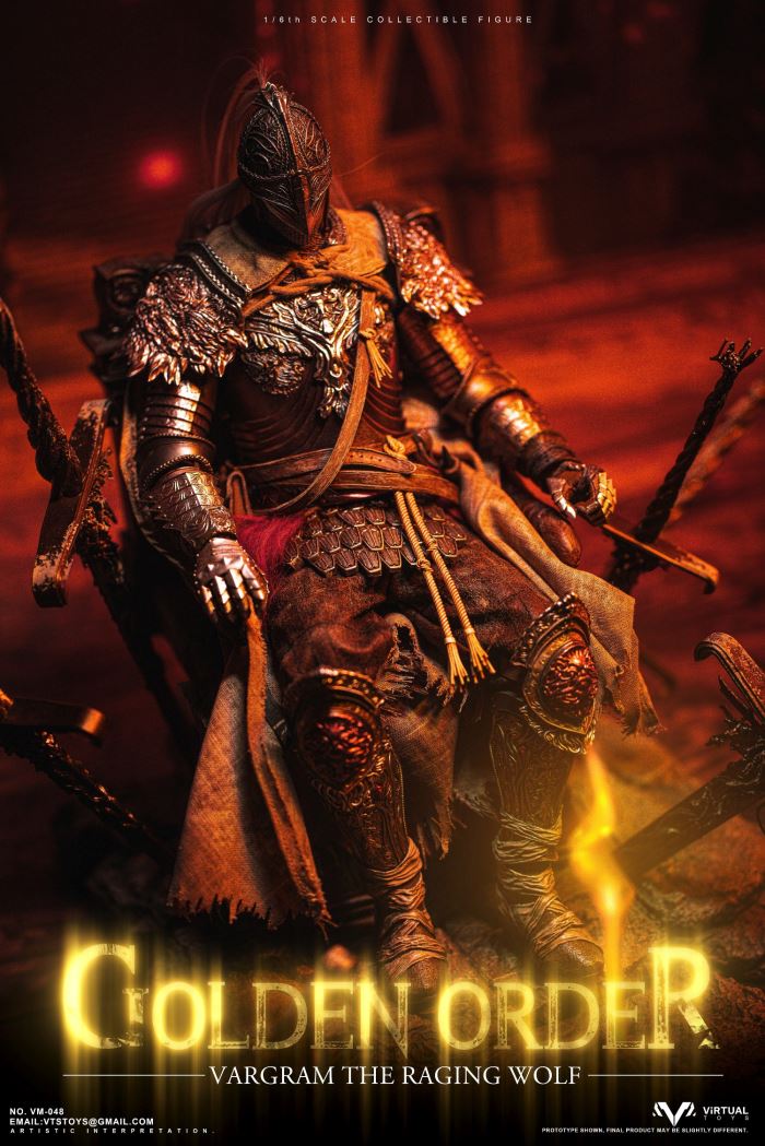 GOLDEN ORDER VARGARM THE RAGING WOLF 1/6