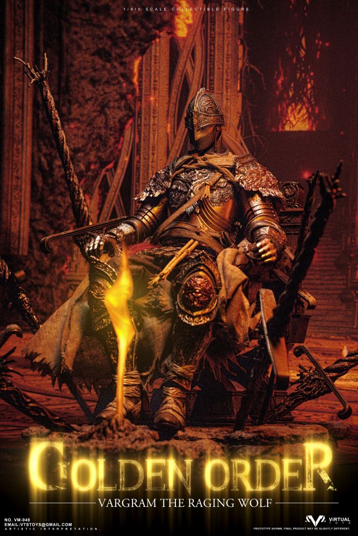 GOLDEN ORDER VARGARM THE RAGING WOLF 1/6