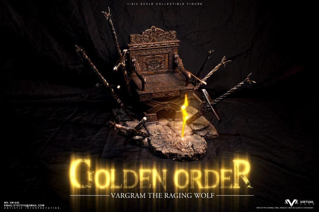 GOLDEN ORDER VARGARM THE RAGING WOLF 1/6