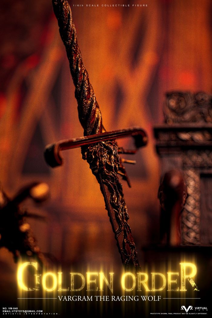 GOLDEN ORDER VARGARM THE RAGING WOLF 1/6