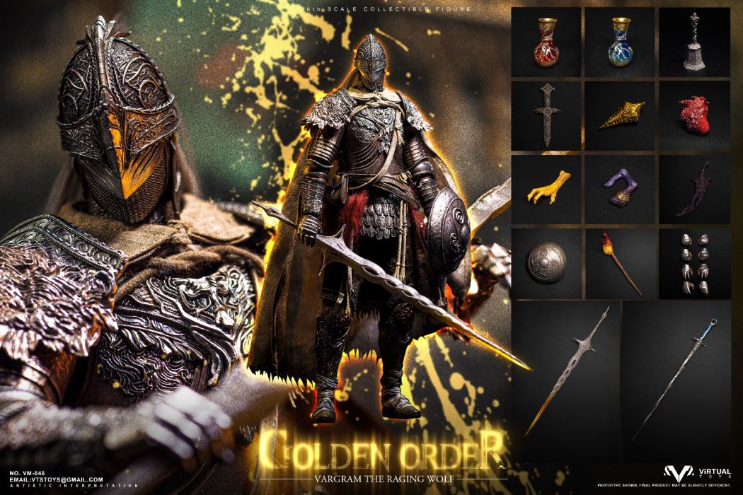 GOLDEN ORDER VARGARM THE RAGING WOLF 1/6