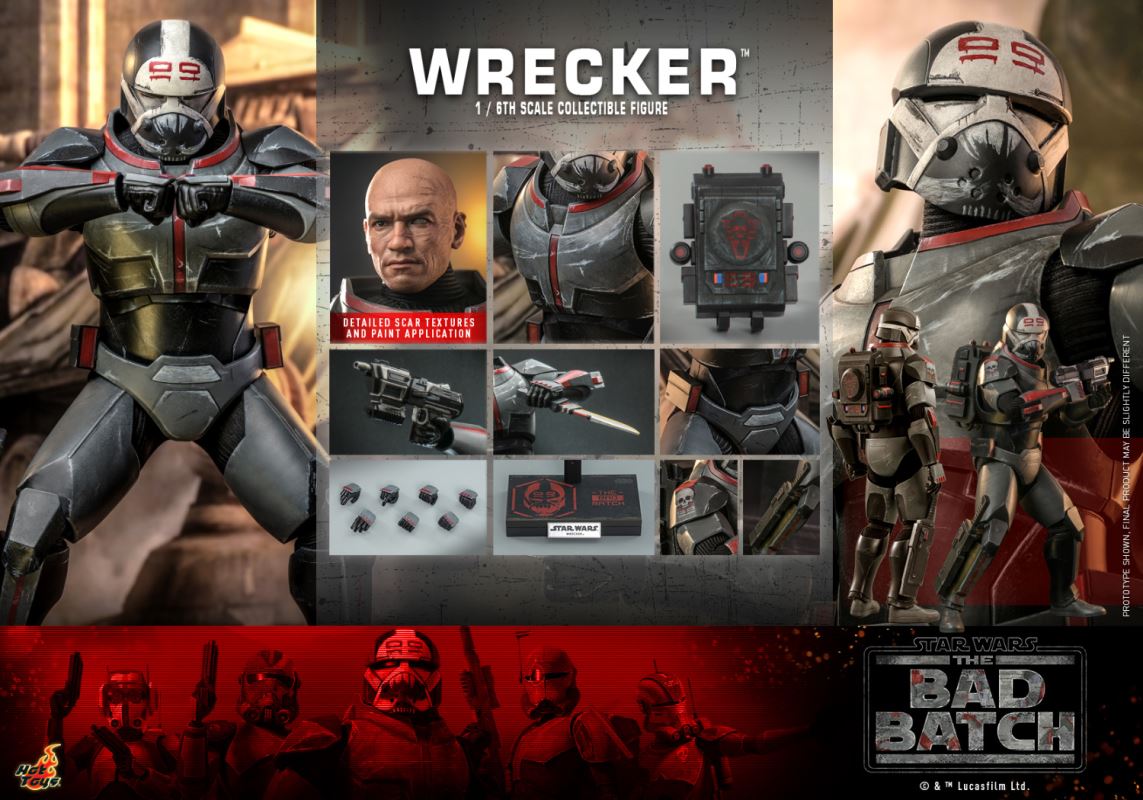 Star Wars: Different Squad Technician and Destroyer King 1/6