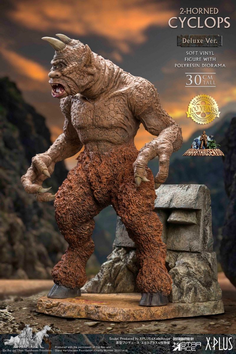 Ray Harryhausen 100th Anniversary - Two-horned Cyclops
