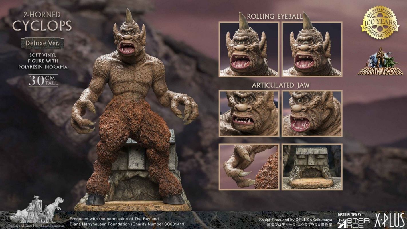 Ray Harryhausen 100th Anniversary - Two-horned Cyclops