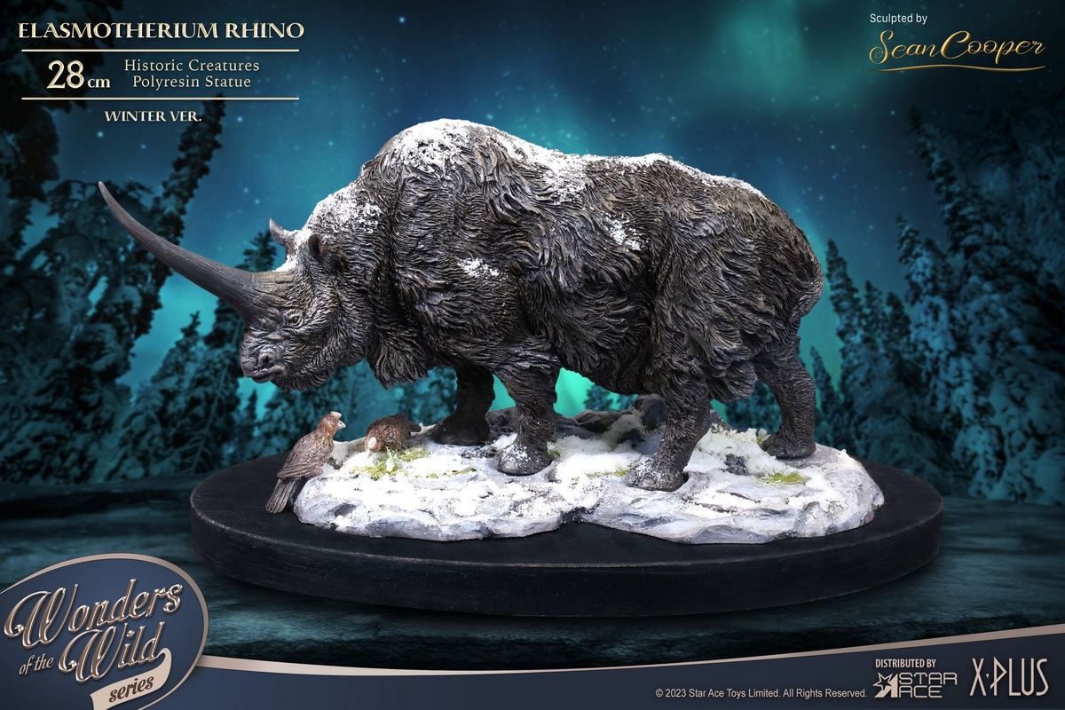 Prehistoric Animal Series - Plate-toothed Rhinoceros (Snow Special Edition)