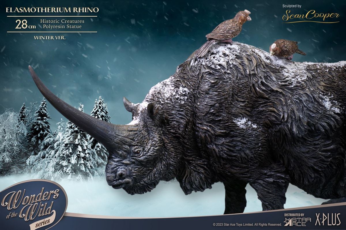 Prehistoric Animal Series - Plate-toothed Rhinoceros (Snow Special Edition)