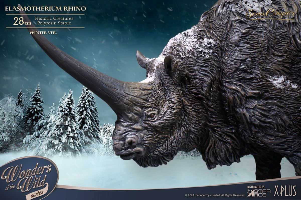 Prehistoric Animal Series - Plate-toothed Rhinoceros (Snow Special Edition)