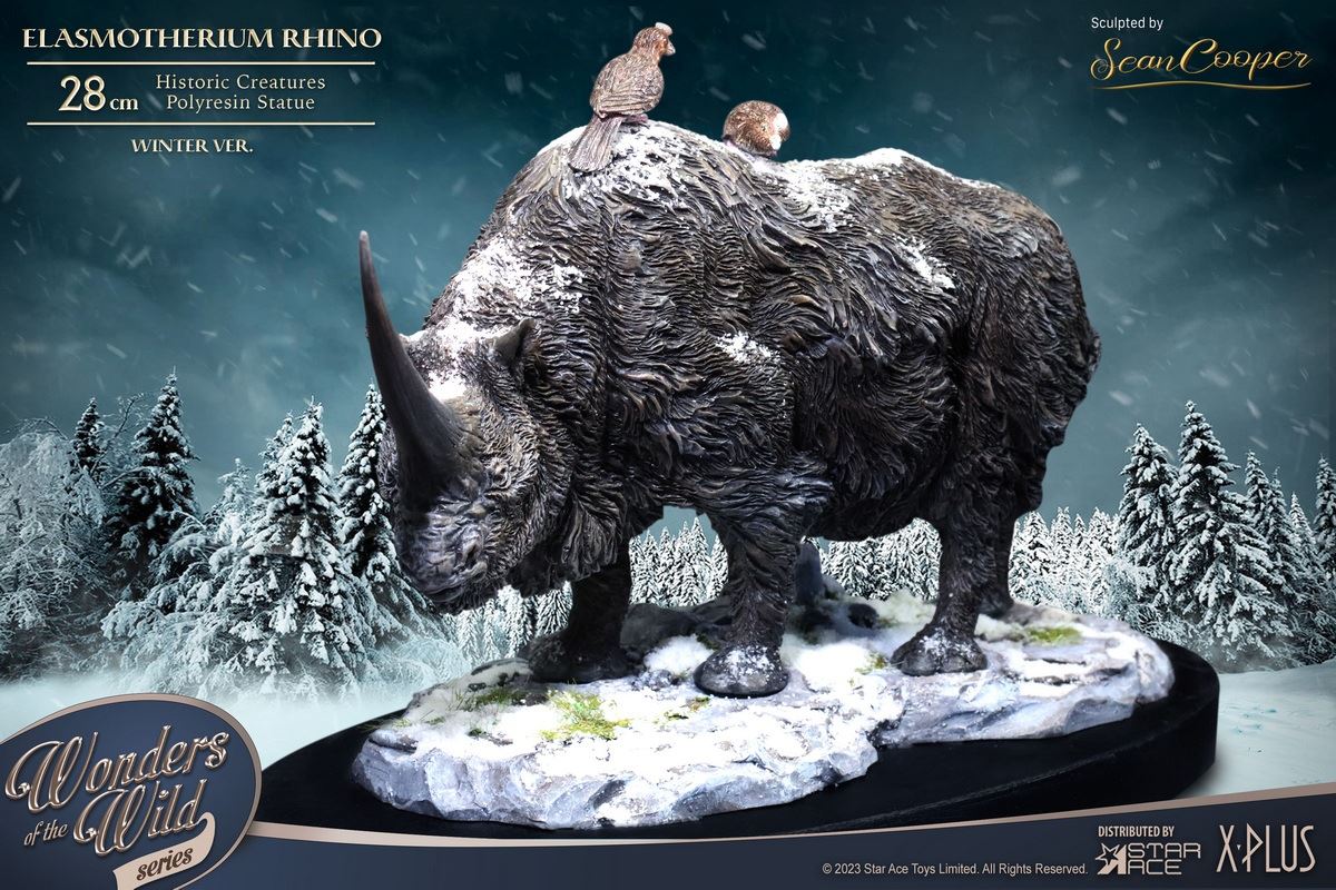 Prehistoric Animal Series - Plate-toothed Rhinoceros (Snow Special Edition)