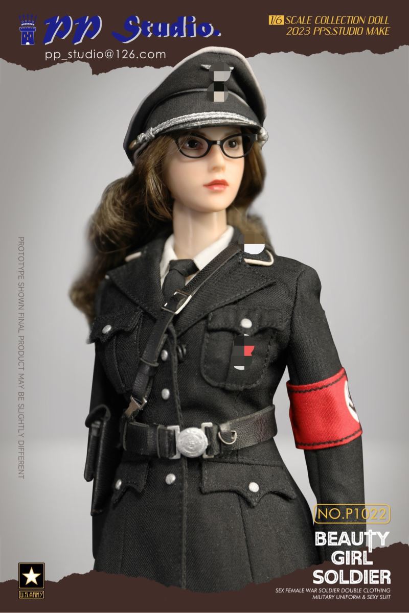Beauty girl soldier series No. P1022 1/6
