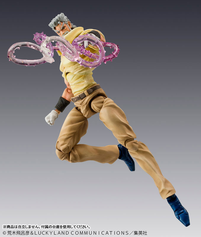 Super Action Statue JoJo's Bizarre Adventure Part.III Joseph Joestar & Iggy