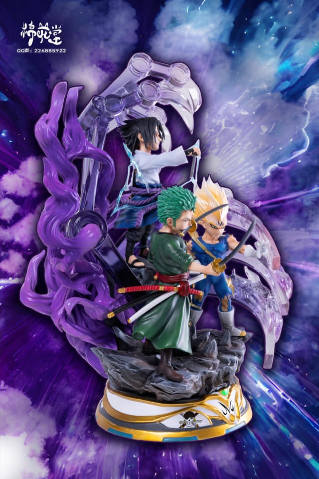 Zoro & Sasuke & Vegeta 