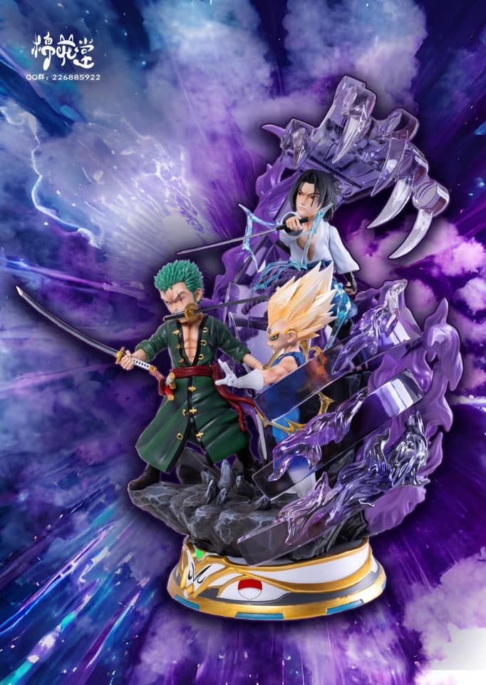 Zoro & Sasuke & Vegeta 