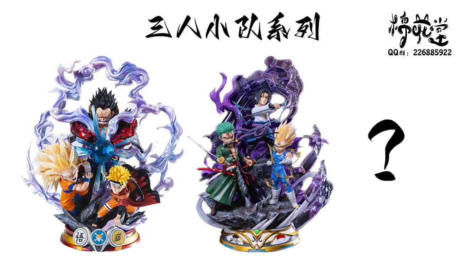 Zoro & Sasuke & Vegeta 