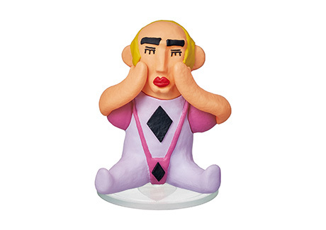 Crayon Shin-chan Henderland's Great Wind Clay Art Collection