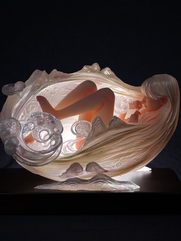 Original silkworm girl