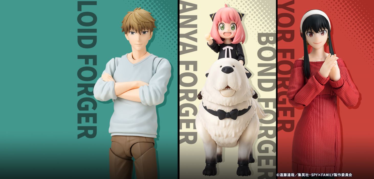 S.H.Figuarts Bond Forger -With Anya- Spy x Family