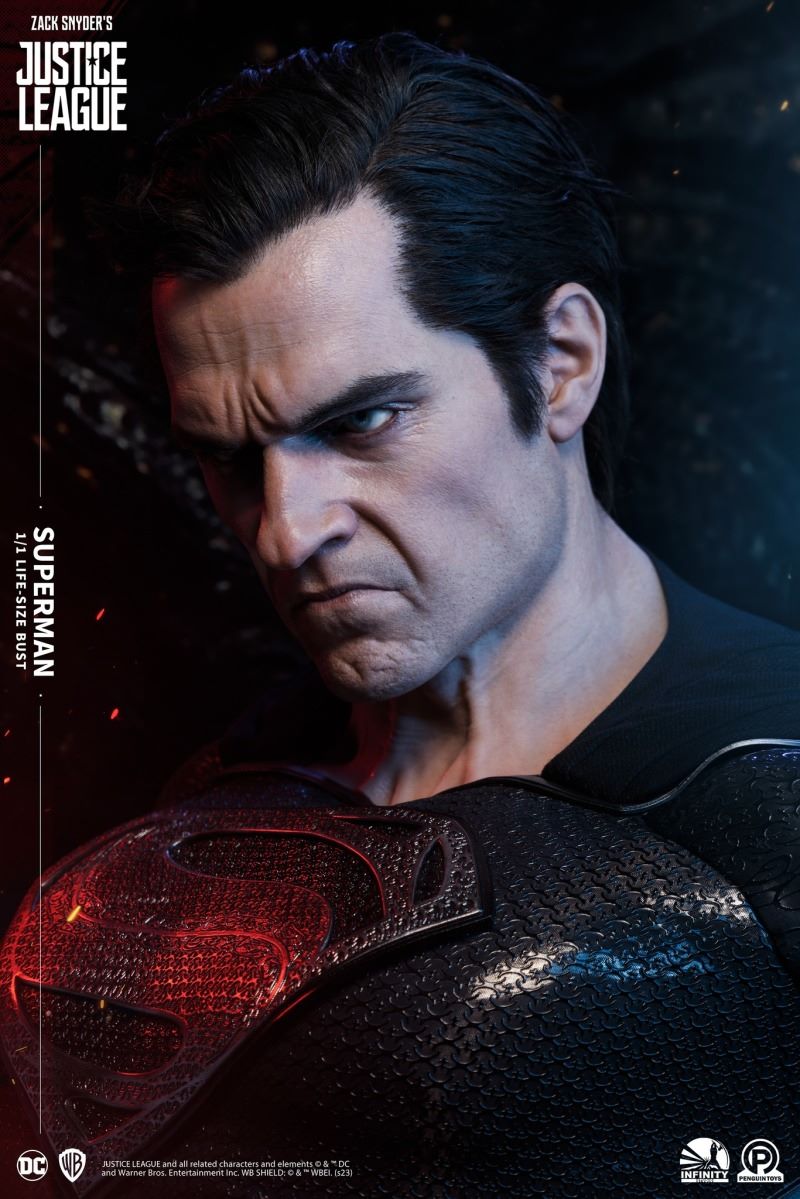 Zack Snyder's Justice League Superman 1/1 Scale Bust