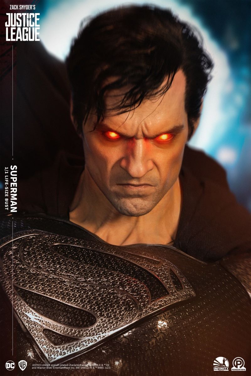 Zack Snyder's Justice League Superman 1/1 Scale Bust
