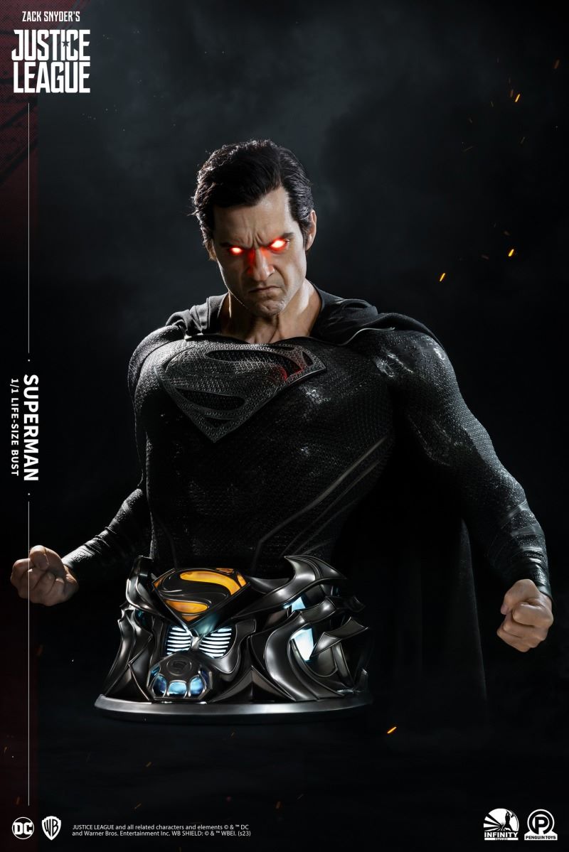 Zack Snyder's Justice League Superman 1/1 Scale Bust