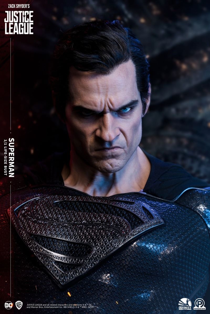 Zack Snyder's Justice League Superman 1/1 Scale Bust