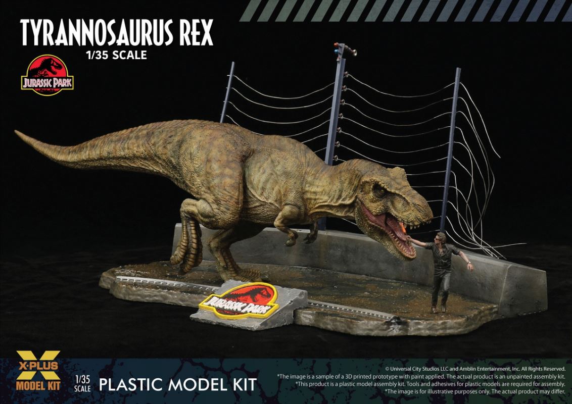 Jurassic Park Tyrannosaurus Rex 1/35