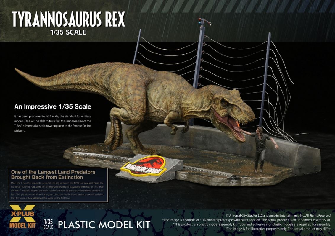 Jurassic Park Tyrannosaurus Rex 1/35