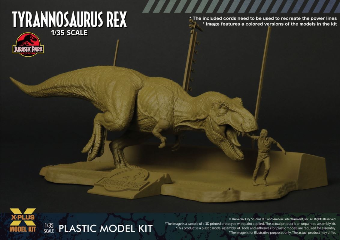 Jurassic Park Tyrannosaurus Rex 1/35