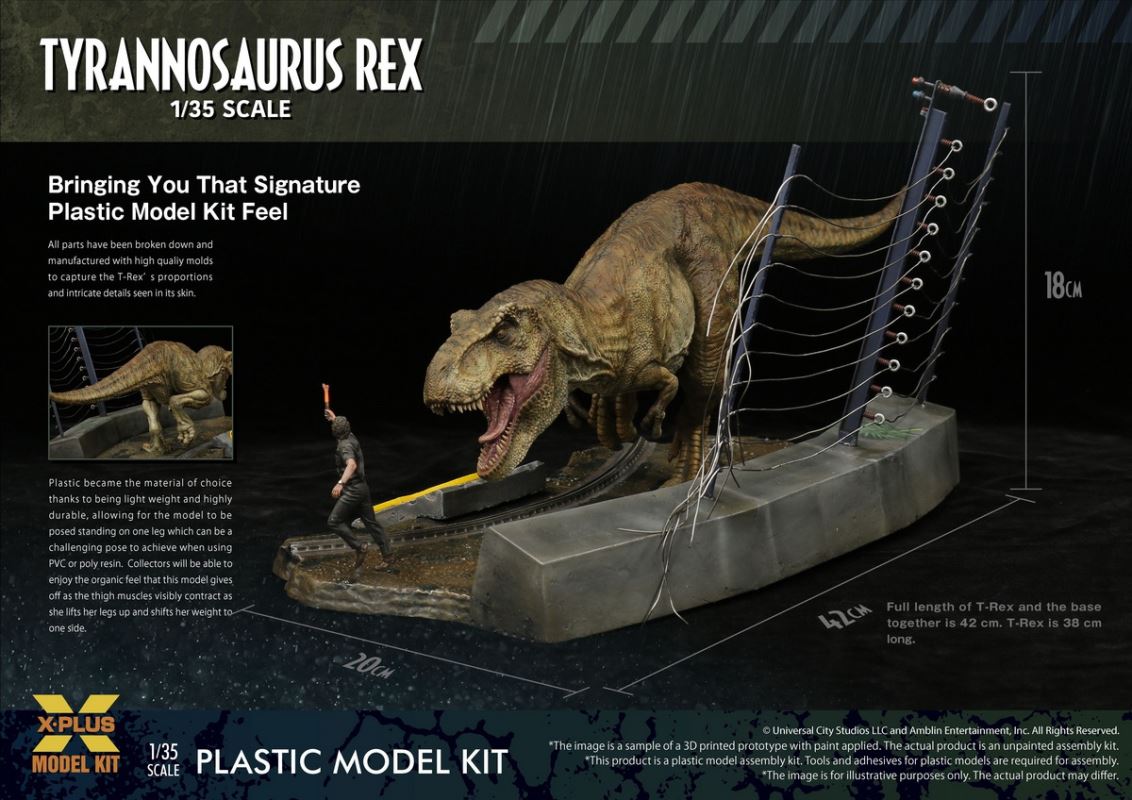 Jurassic Park Tyrannosaurus Rex 1/35