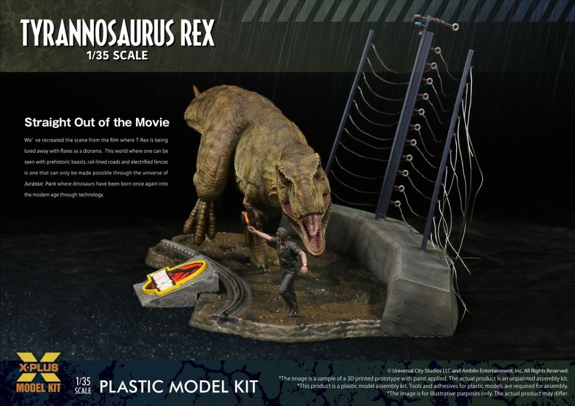 Jurassic Park Tyrannosaurus Rex 1/35