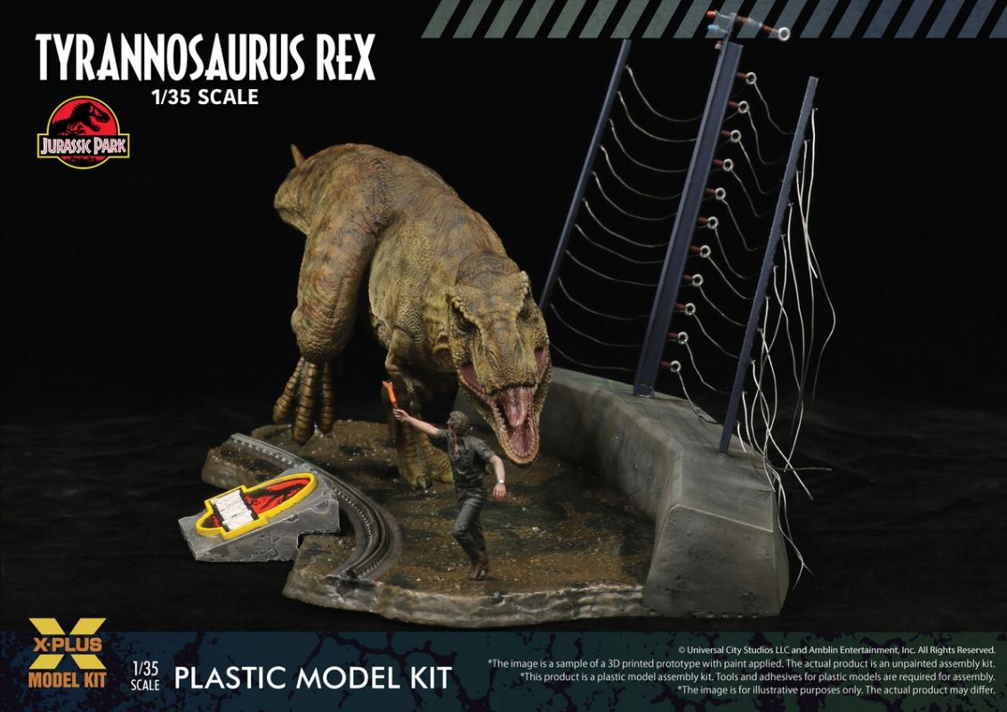 Jurassic Park Tyrannosaurus Rex 1/35