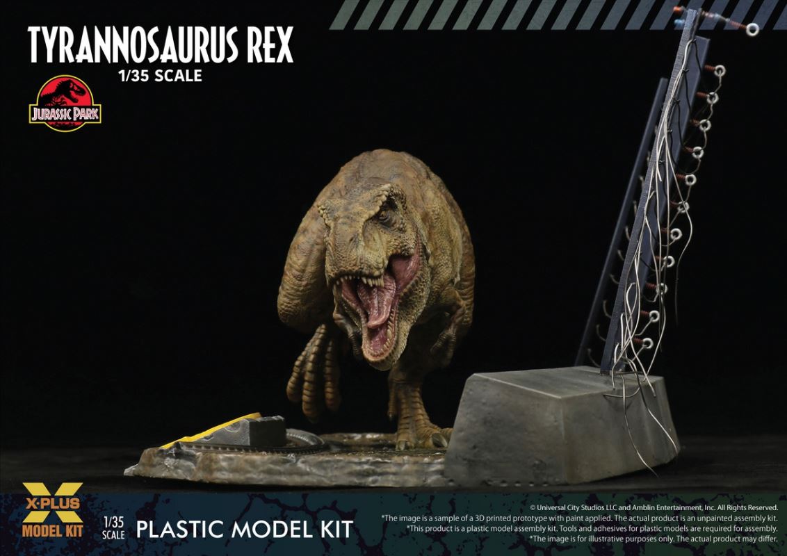 Jurassic Park Tyrannosaurus Rex 1/35