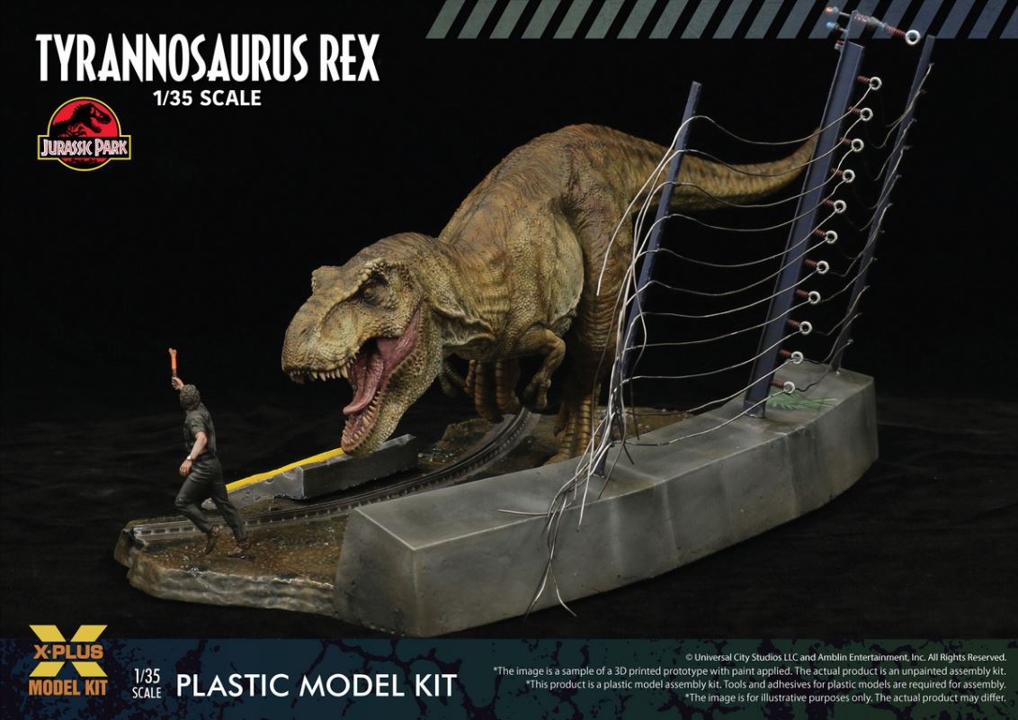 Jurassic Park Tyrannosaurus Rex 1/35