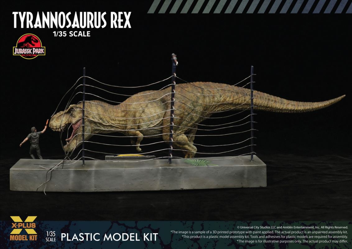 Jurassic Park Tyrannosaurus Rex 1/35