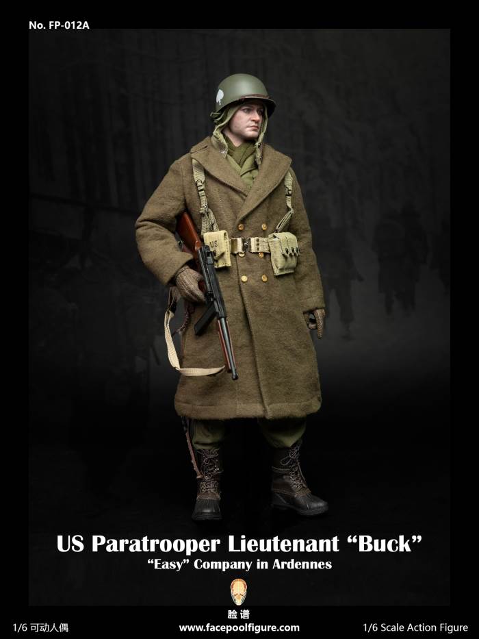 World War II U.S. Airborne Division - E Company Lieutenant (FP012A/B) 1/6