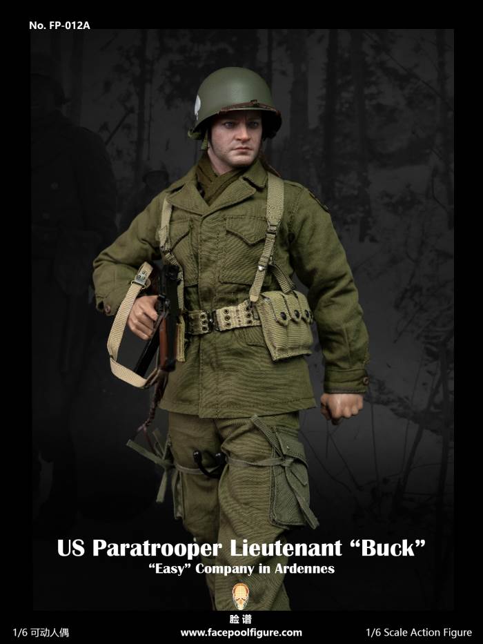 World War II U.S. Airborne Division - E Company Lieutenant (FP012A/B) 1/6