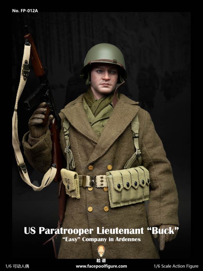 World War II U.S. Airborne Division - E Company Lieutenant (FP012A/B) 1/6