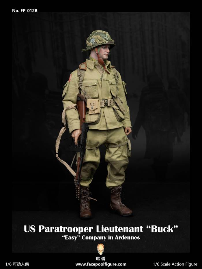 World War II U.S. Airborne Division - E Company Lieutenant (FP012A/B) 1/6